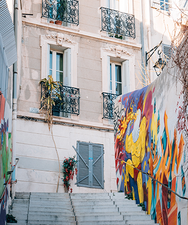 Le quartier Saint-Giniez, l'un des plus prisés de Marseille